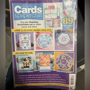 Sizzix Snowflake Layered Stencil craft kit